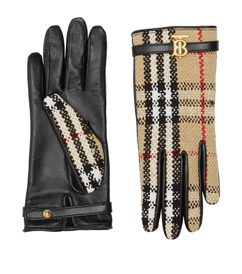 burberry gloves womens
